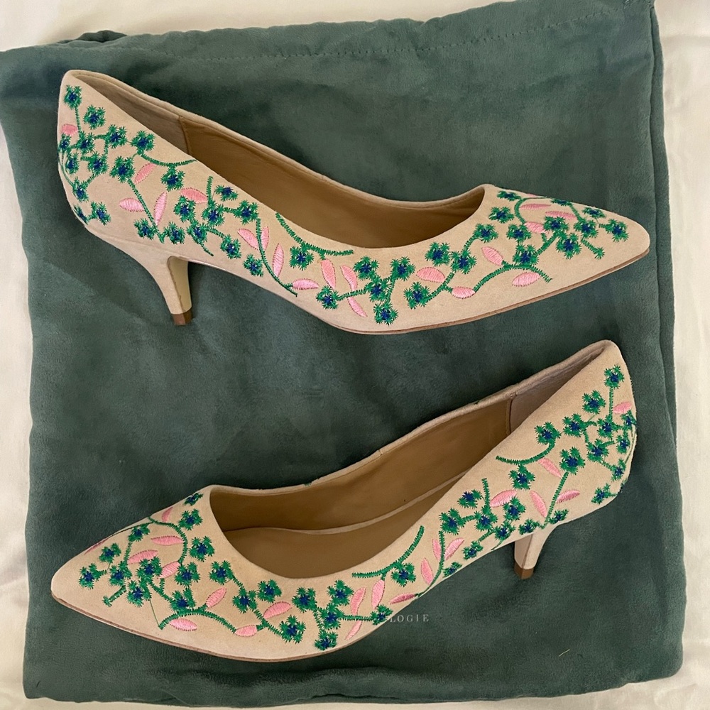 Brand new never worn Anthropologie heels in size 9.5